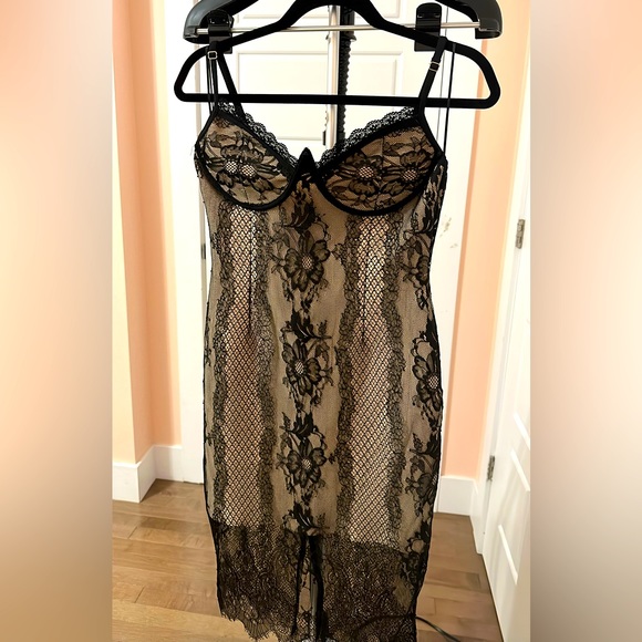 Fashion Nova Slip Dress Size L - Picture 1 of 5